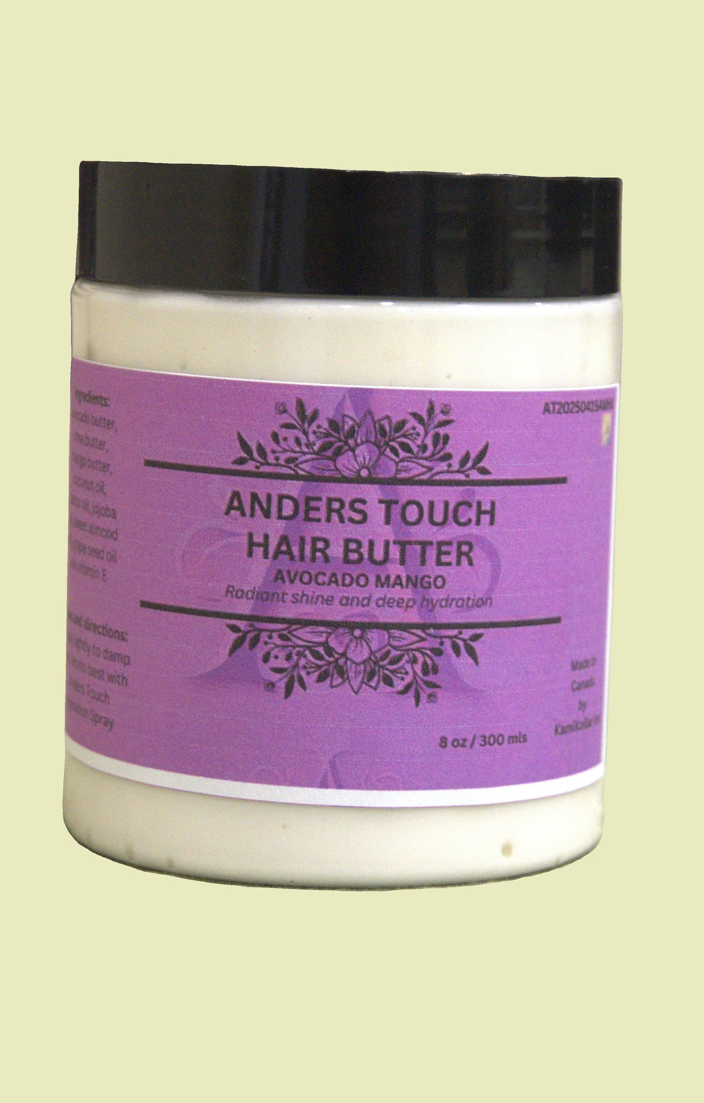 Avocado-Mango Hair Butter 8oz